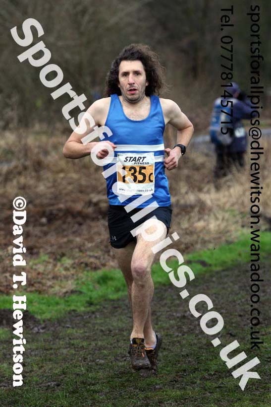 Senior mens Durham Cathedral Cross Country Relays, Maiden Castle, Durham. Photo: David T. Hewitson/Sports for All Pics